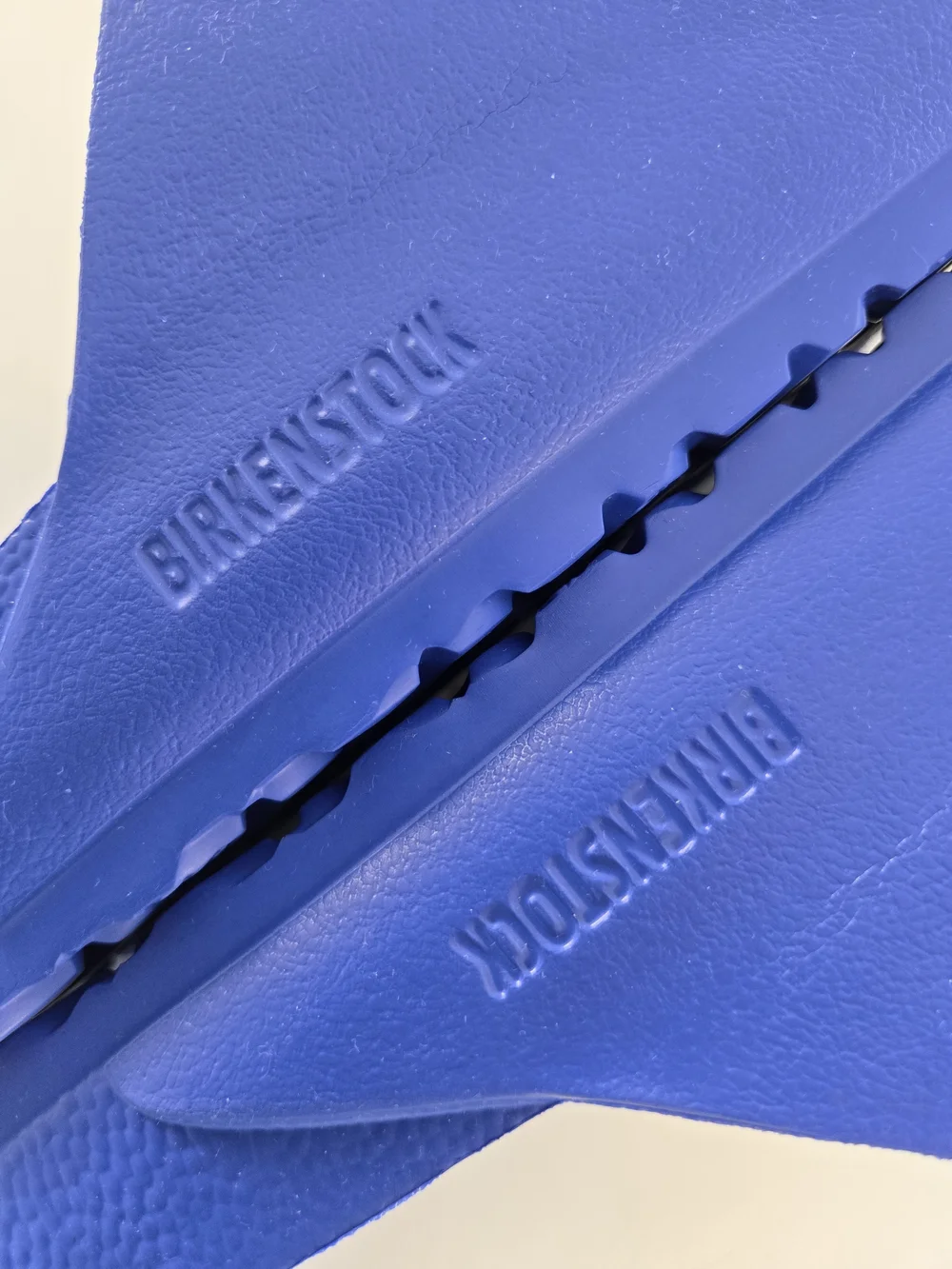 Birkenstock Men's Two-Strap EVA Narrow Sandals in Bright Ultra Blue Size 10/43